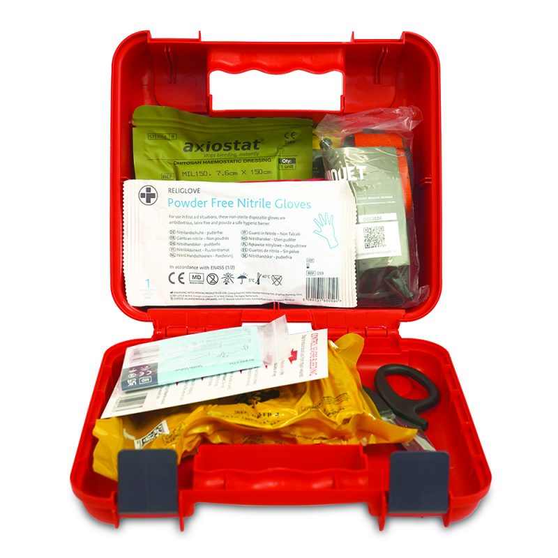 TraumaFix Bleed Control Kit - Pro in Titan Box - Small - Red - Image 2