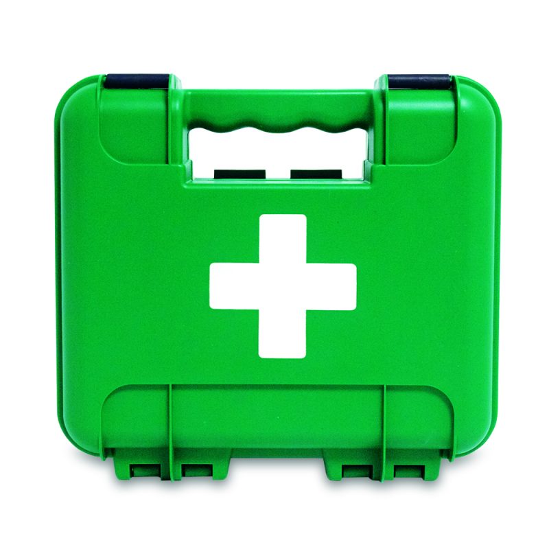 Masterchef Catering HSE 10 Person First Aid Kit - Titan Box - Small - Green - Image 2