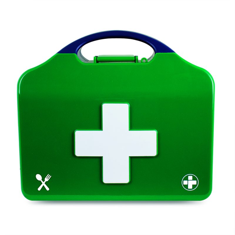 Masterchef Catering HSE 10 Person First Aid Kit - Aura3 Box - Small - Green - Image 2
