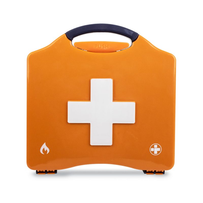 Burns First Aid Kit - Compact Aura Box - Large - Orange - Image 2