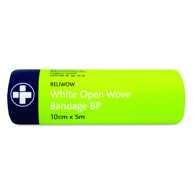 Reliwow Open Wove Bandage BP - 10cm x 5m - Image 2
