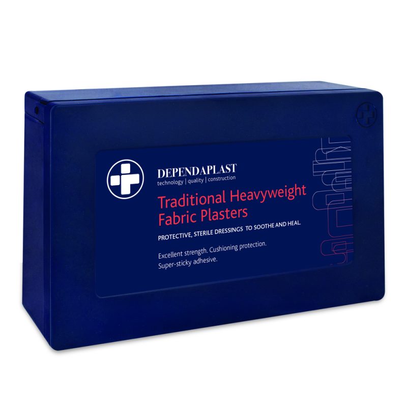 Dependaplast - Traditional Heavyweight Fabric Plasters - Assorted - Pink - Plastic Box of 120 - Image 4