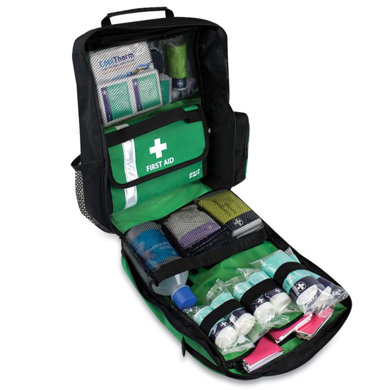 Workplace BS8599-1 First Response Kit - Rucksack - Green - Image 3