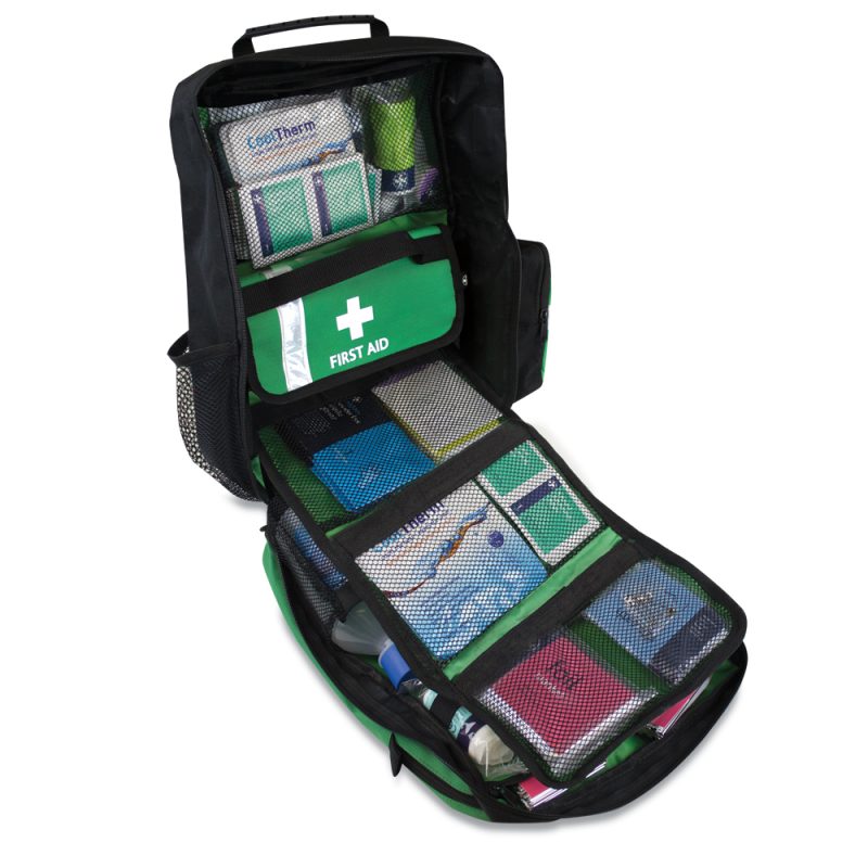 Workplace BS8599-1 First Response Kit - Rucksack - Green - Image 2