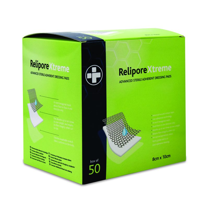 Relipore Xtreme Adhesive Dressing - 8cm x 10cm - Image 4
