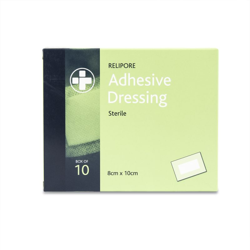 Relipore Adhesive Dressing - 8cm x 10cm - Box of 10 - Image 2