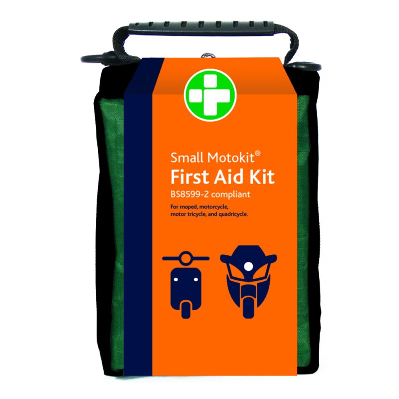 Motokit BS8599-2 First Aid Kit - Small - Helsinki Bag - Green - Image 2