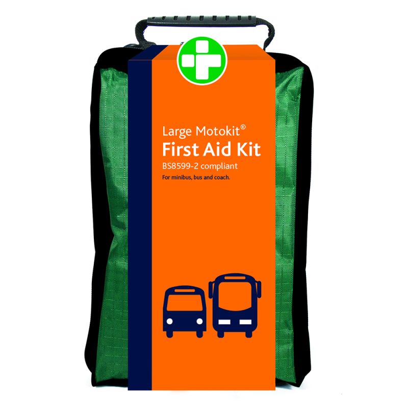 Motokit BS8599-2 First Aid Kit - Large - Copenhagen Bag - Green - Image 2