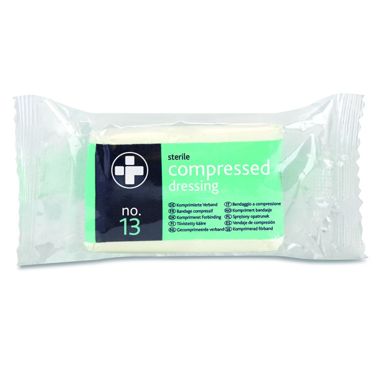 No. 13 Compressed Dressing – Trade Portal – Reliance Medical UK