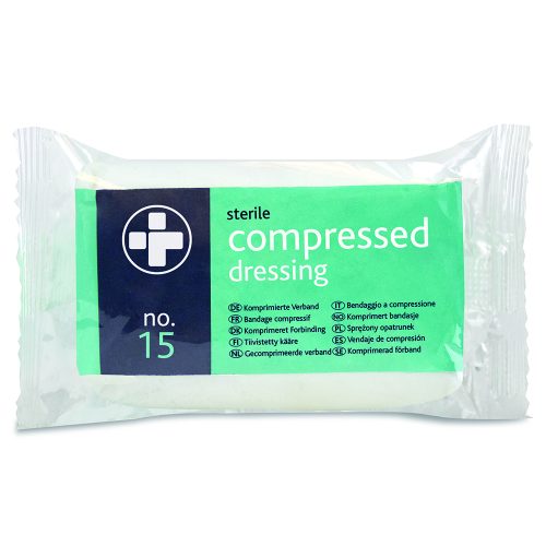 No. 15 Compressed Dressing – Trade Portal – Reliance Medical UK