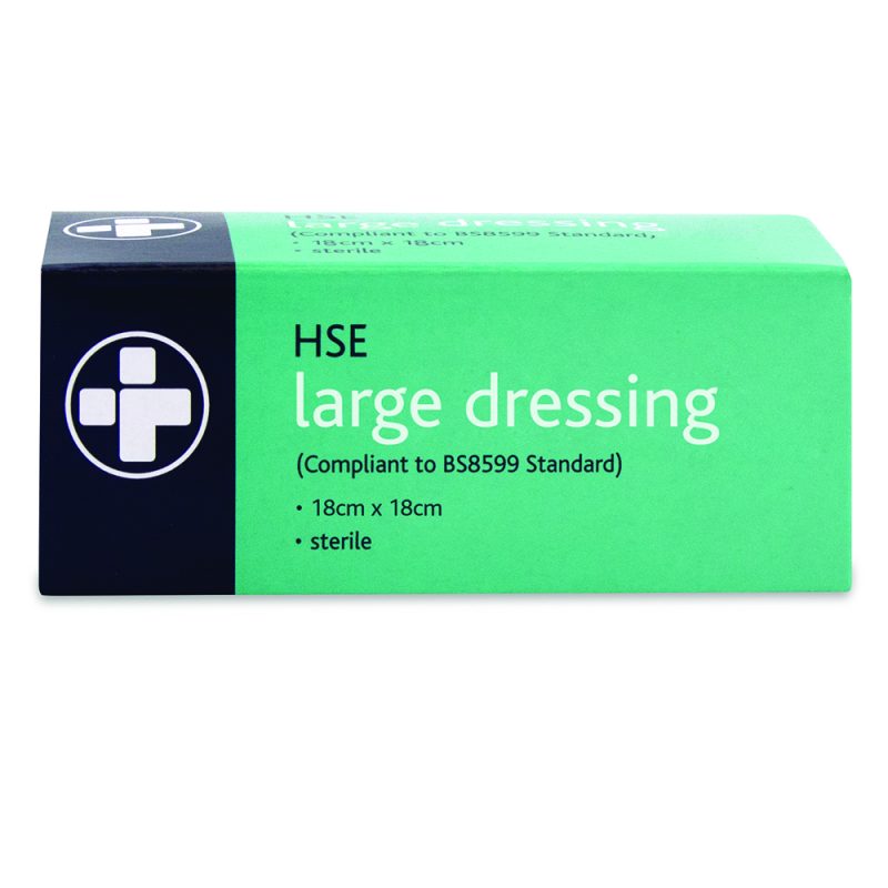 HSE Dressing - Large 18cm x 18cm - Boxed - Image 3