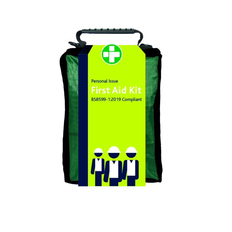 Workplace BS8599-1 First Aid Kit - Personal Issue - Helsinki Bag - One Size - Green - Image 2
