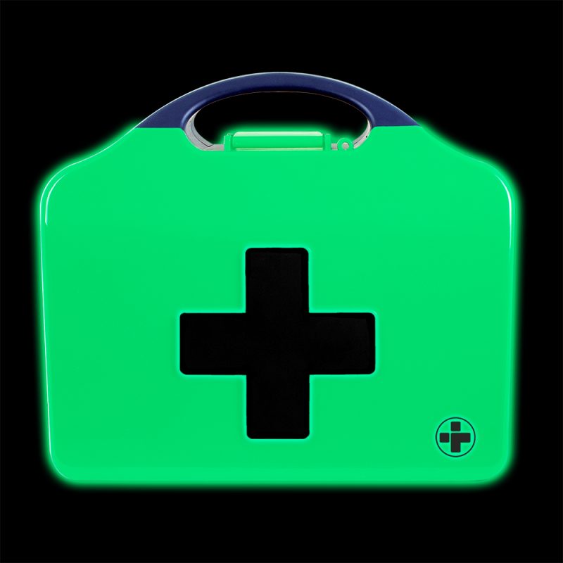 Workplace BS8599-1 First Aid Kit - Small - Aura3 Glow In The Dark Box - Small - Green - Image 2