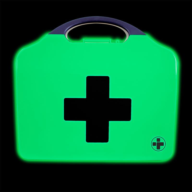 Workplace BS8599-1 First Aid Kit - Large - Aura3 Glow In The Dark Box - Large - Green - Image 2