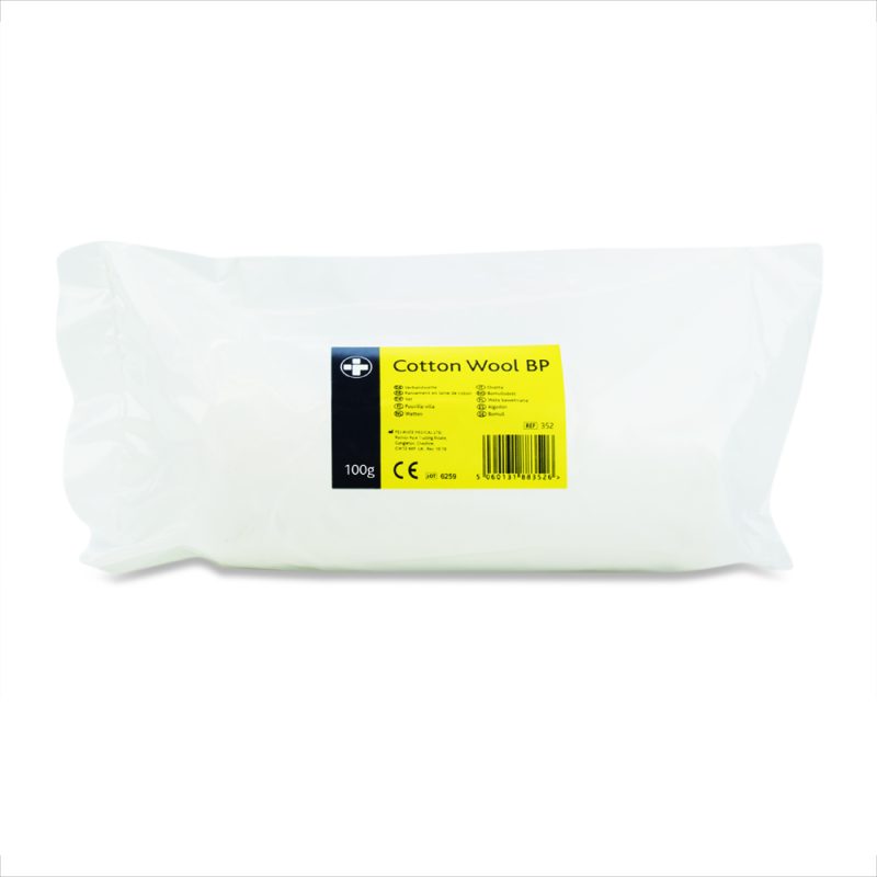Cotton Wool BP - 100g - Image 2