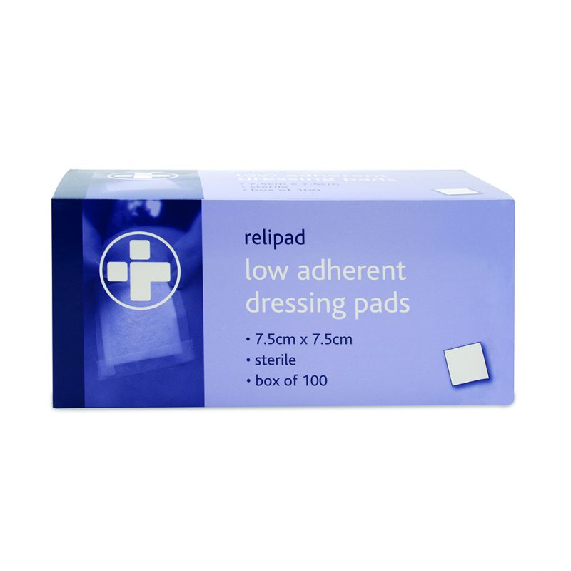 Relipad Low Adherent Dressing Pads - 7.5cm x 7.5cm - Image 4