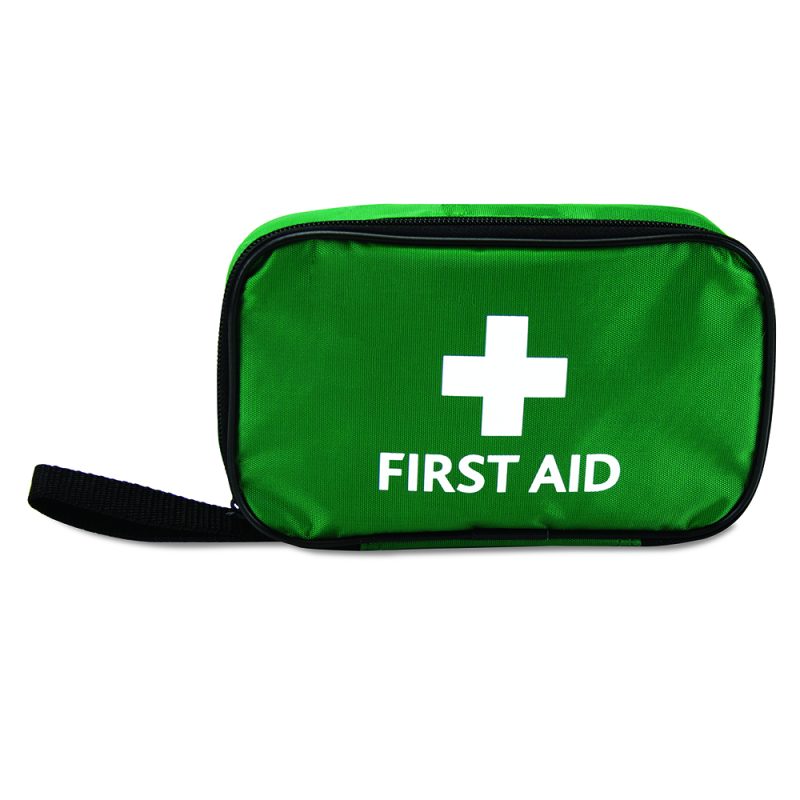 HSE 1 Person First Aid Kit - Travel Pouch - One Size - Green - Image 2