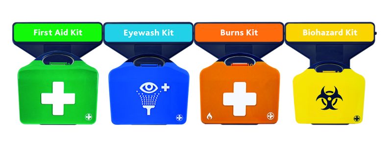 AuraPoint - 4 Unit Point - Medium BS8599-1 First Aid Kit, Double Eyewash, Burns and Clean Up Kits - Image 2