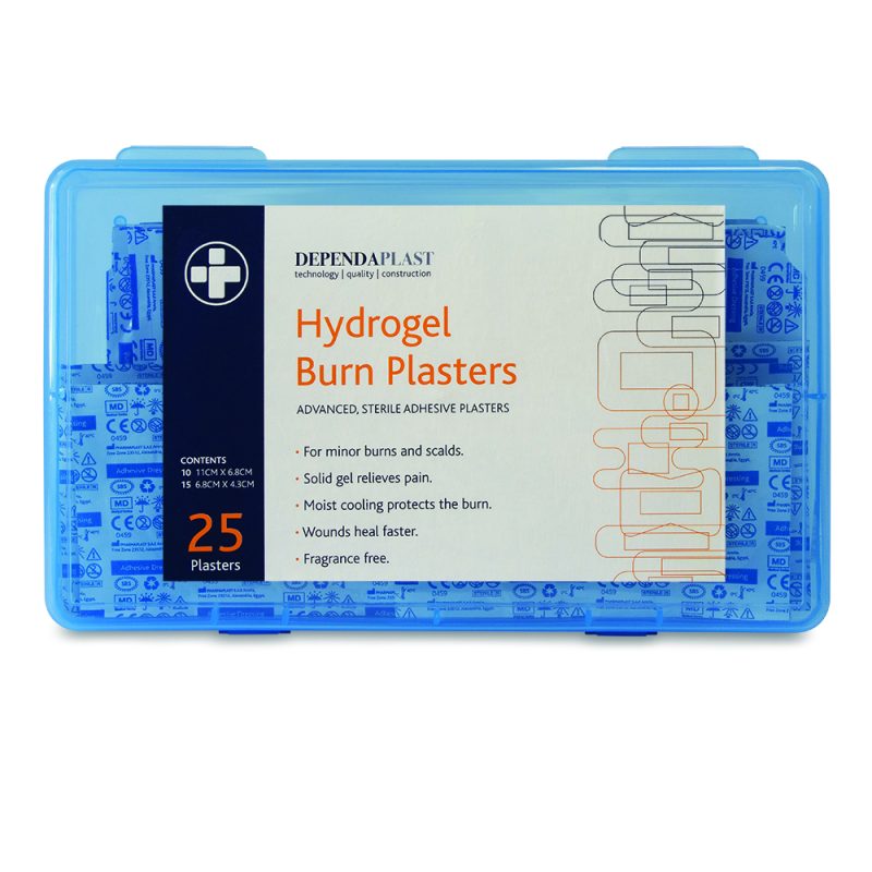 Reliburn - Protective Burn Plasters - Assorted - Blue - Box of 25 - Image 5