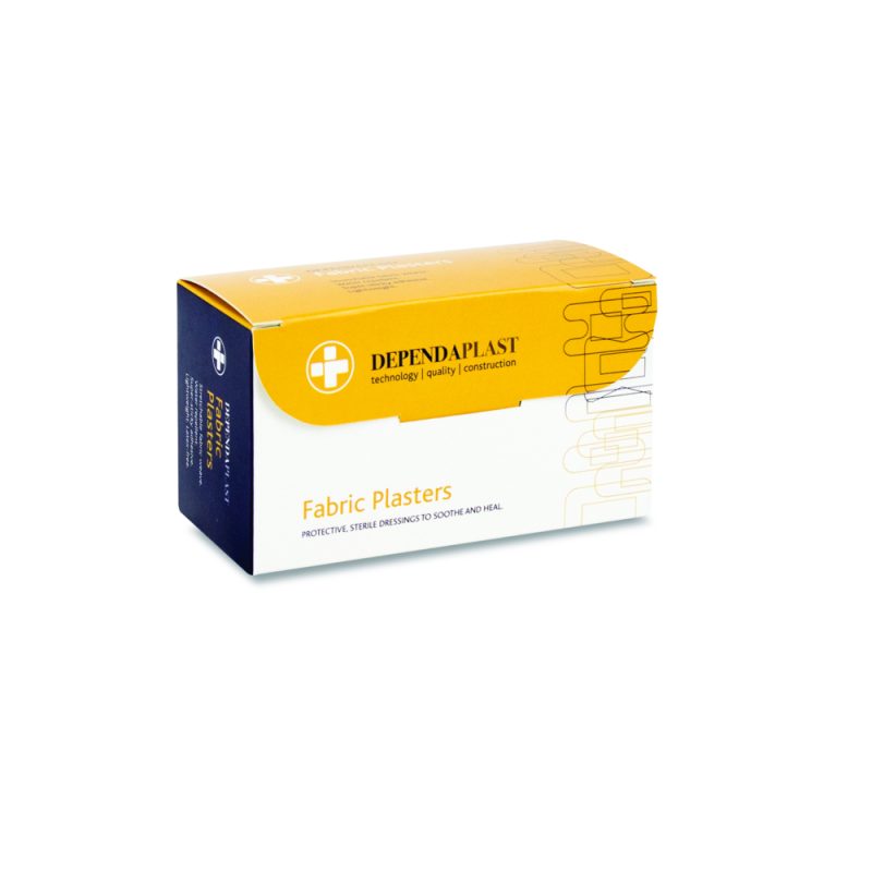 Dependaplast - Advanced Fabric Plasters - 4cm x 2cm - Pale - Box of 100 - Image 2