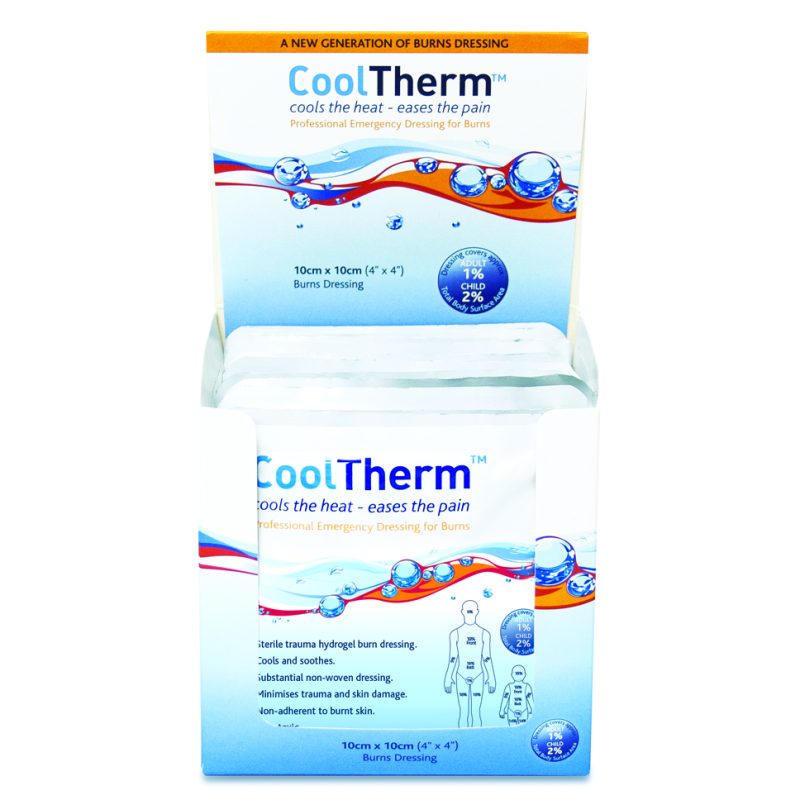 CoolTherm Burn Relief Dressing 10cm x 10cm - Image 7