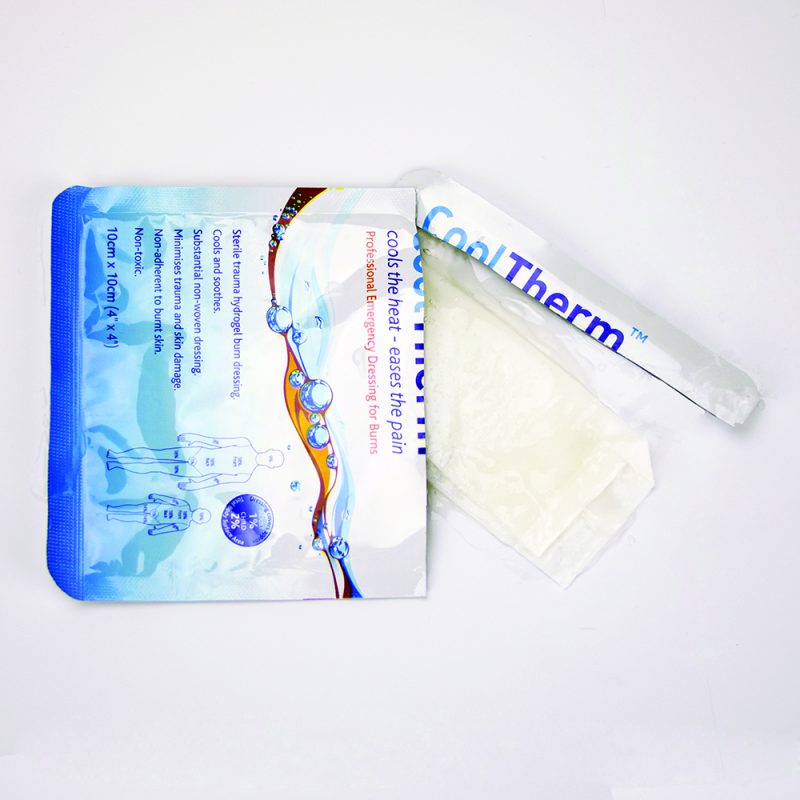 CoolTherm Burn Relief Dressing 10cm x 10cm - Image 4
