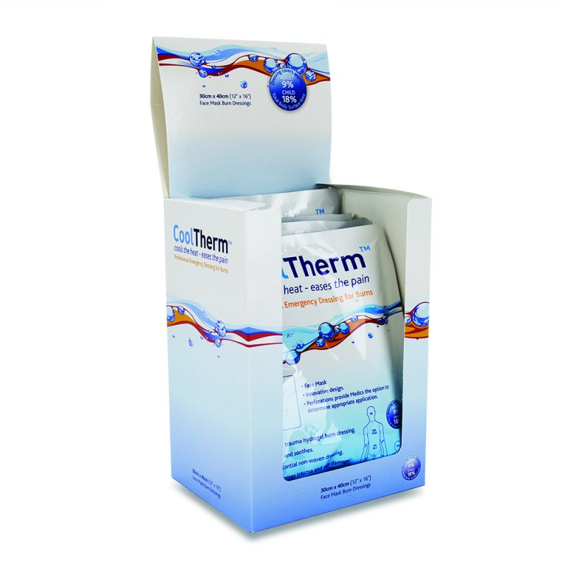 CoolTherm Burn Relief Dressing Face Mask 30cm x 40cm - Image 2