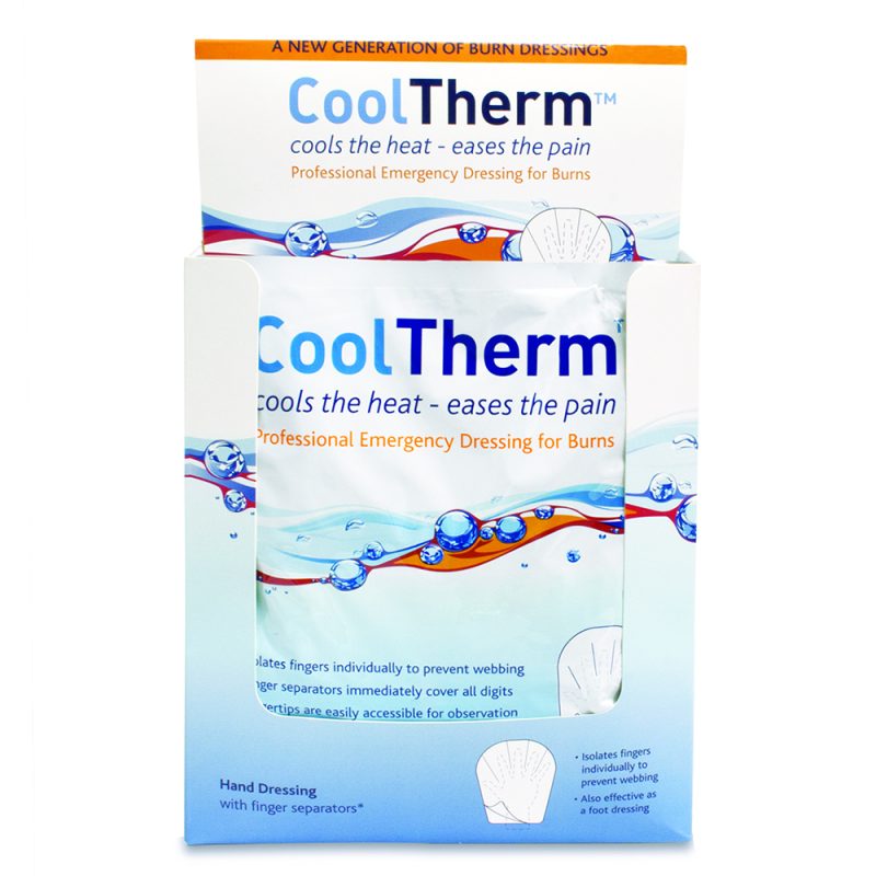 CoolTherm Burn Relief Gel Dressing - Glove 24cm x 34cm - Image 4