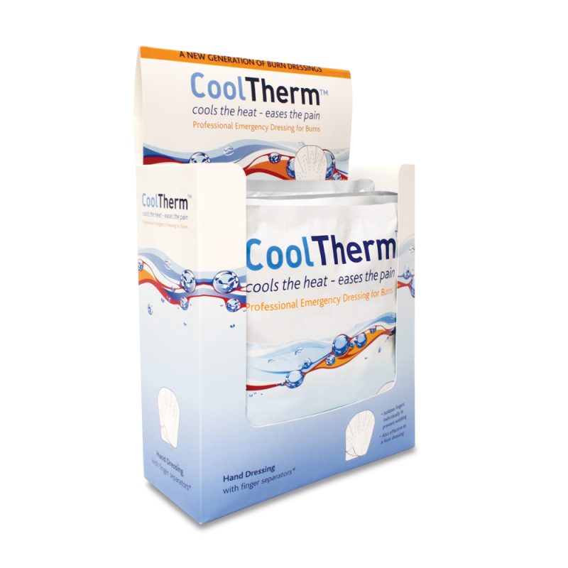 CoolTherm Burn Relief Gel Dressing - Glove 24cm x 34cm - Image 2