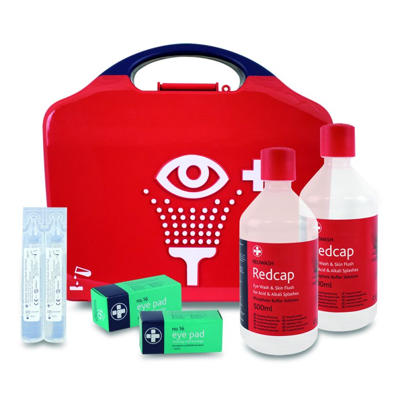 Deluxe Chemical Splash Station - Aura3 Box - Medium - Red