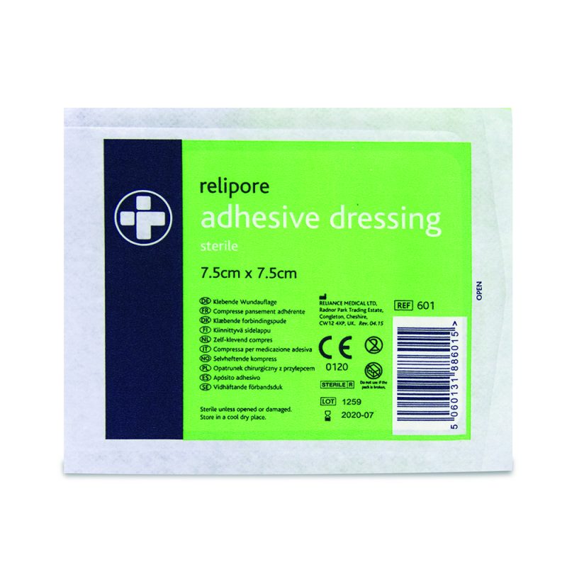Relipore Adhesive Dressing - 7.5cm x 7.5cm - Image 2