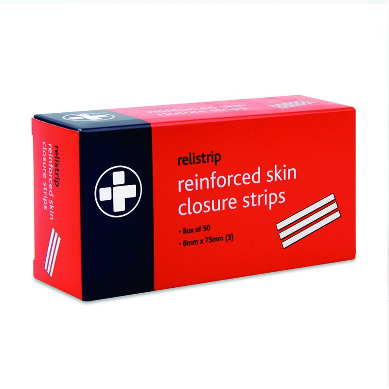 Relistrip Reinforced Skin Closure Strips - 6mm x 75mm - Strip of 3 - Image 4