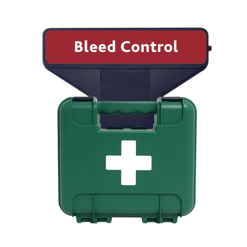 Public Access Trauma (PAcT) First Aid Kit - AuraPoint Bleed Control - Titan Box - Large - Green - Image 2