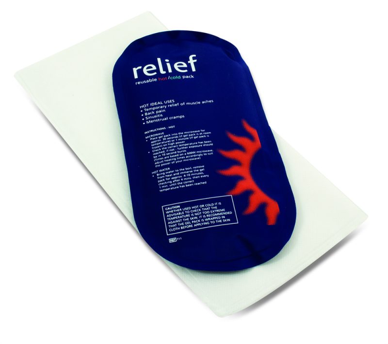 Relief Reusable Hot and Cold Pack Cover - Image 3