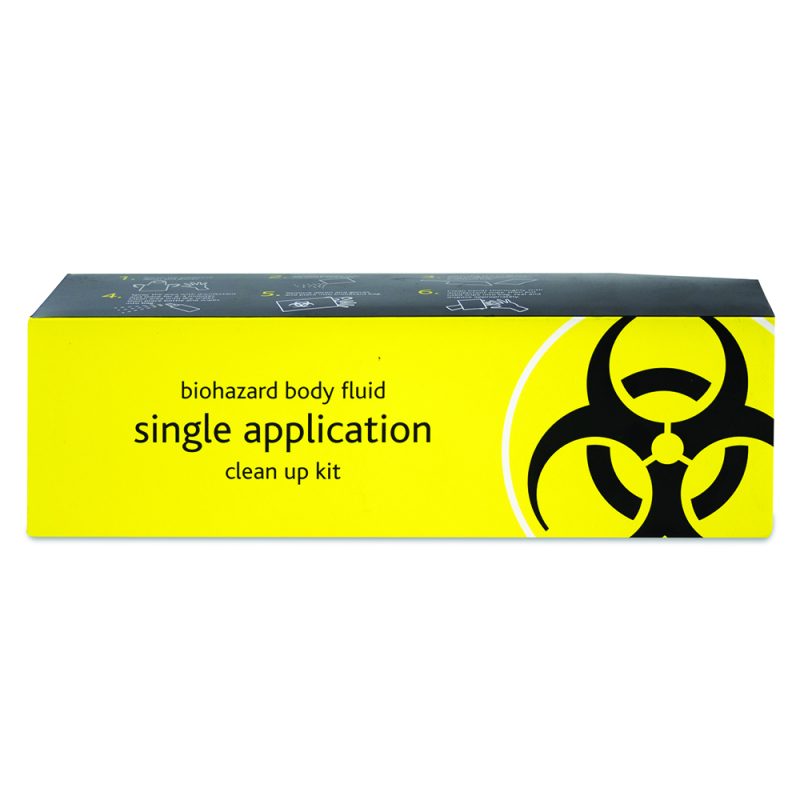 Biohazard Kit - Body Fluid Clean-Up - 1 Application - Image 2