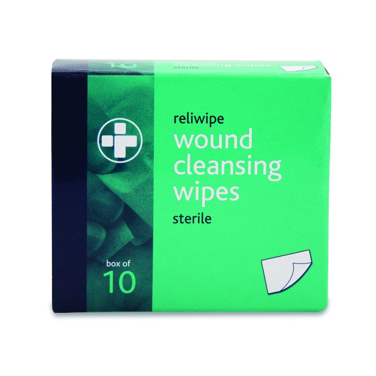 Reliwipe Saline Wound Cleansing Wipes – Box of 10 – Trade Portal ...
