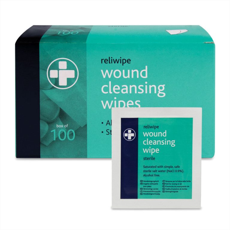Reliwipe Saline Wound Cleansing Wipes – Box of 10 – Trade Portal ...