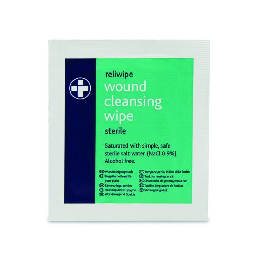 Reliwipe Saline Wound Cleansing Wipes – Box of 100 – Trade Portal ...