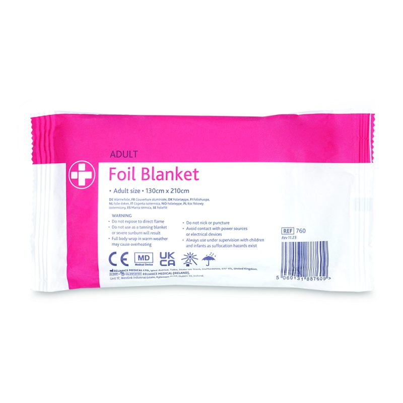 Foil Blanket - 130cm x 210cm - Image 2