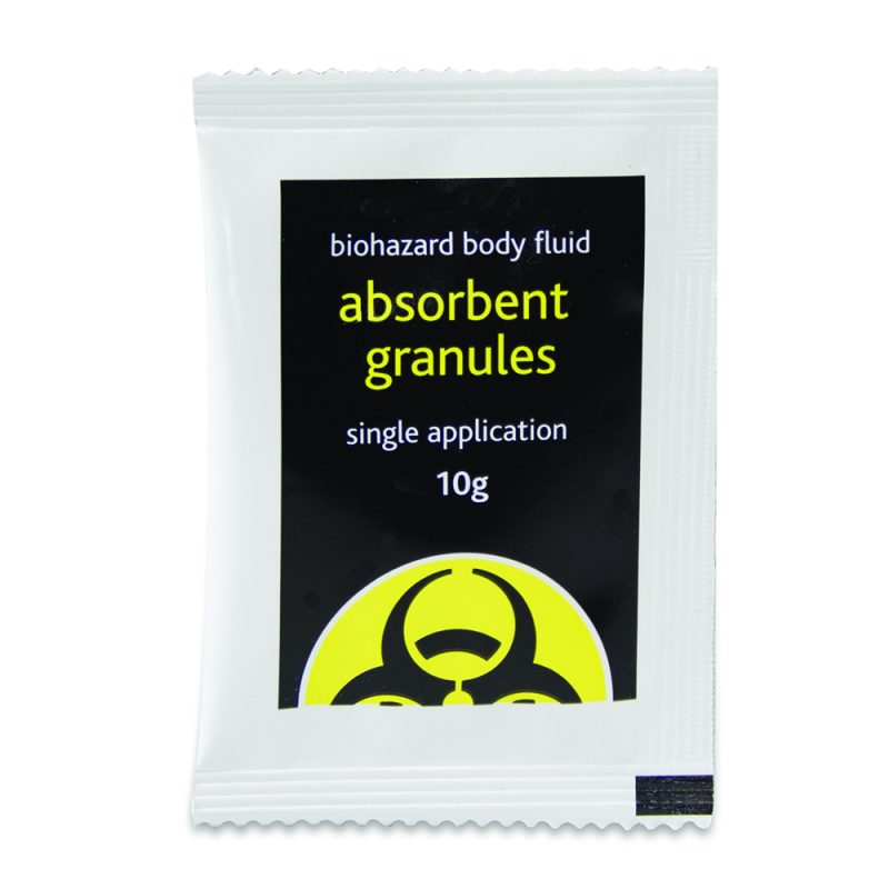 Biohazard - Body Fluid Absorbent Granules - 1 Application - 10g - Image 2