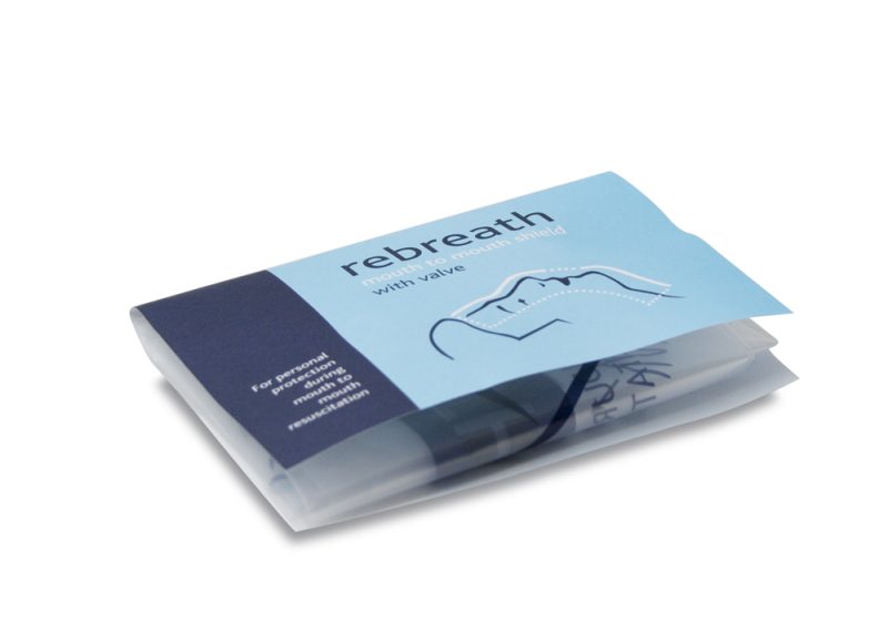 Rebreath Mouth to Mouth Shield with Valve - Image 3