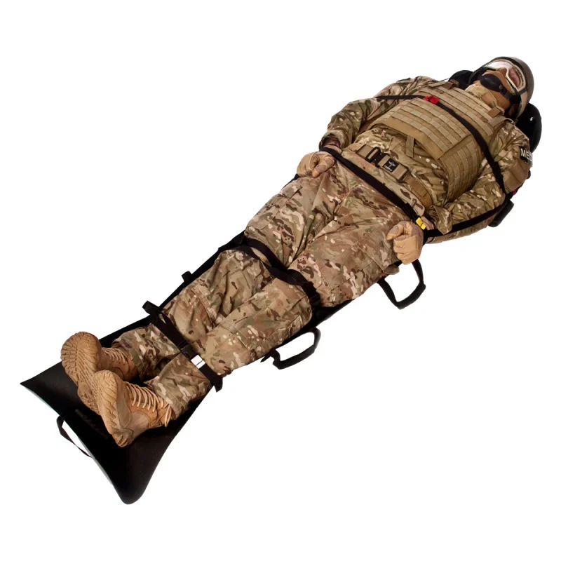 TacMed Foxtrot Litter and Carrier - DA - Black - Image 2