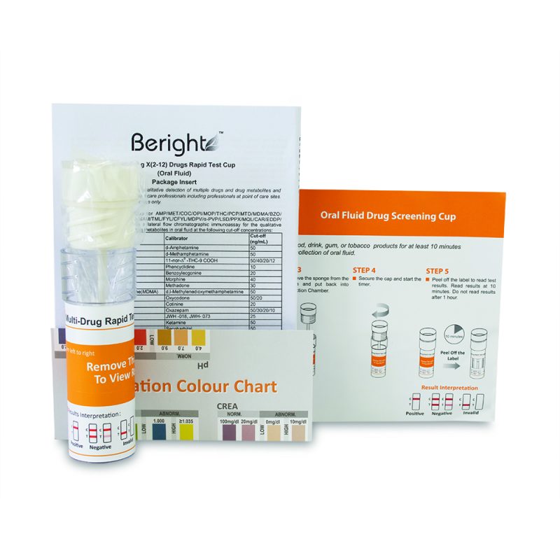 Multi-Drug 7 Drugs Rapid Test A Cup (Oral Fluid)