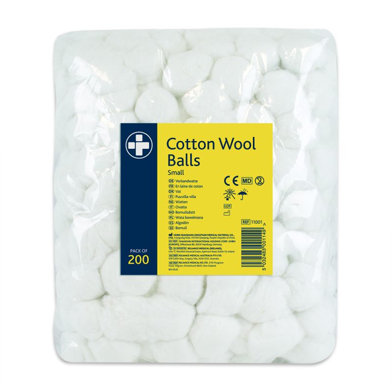 Cotton Wool Balls BP Small - Pack of 200