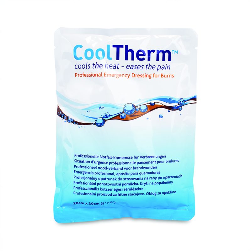 CoolTherm Burn Relief Dressing – 20cm x 20cm
